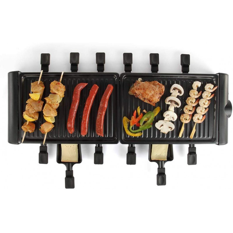 Appareil à Raclette Livoo  1800W Noir